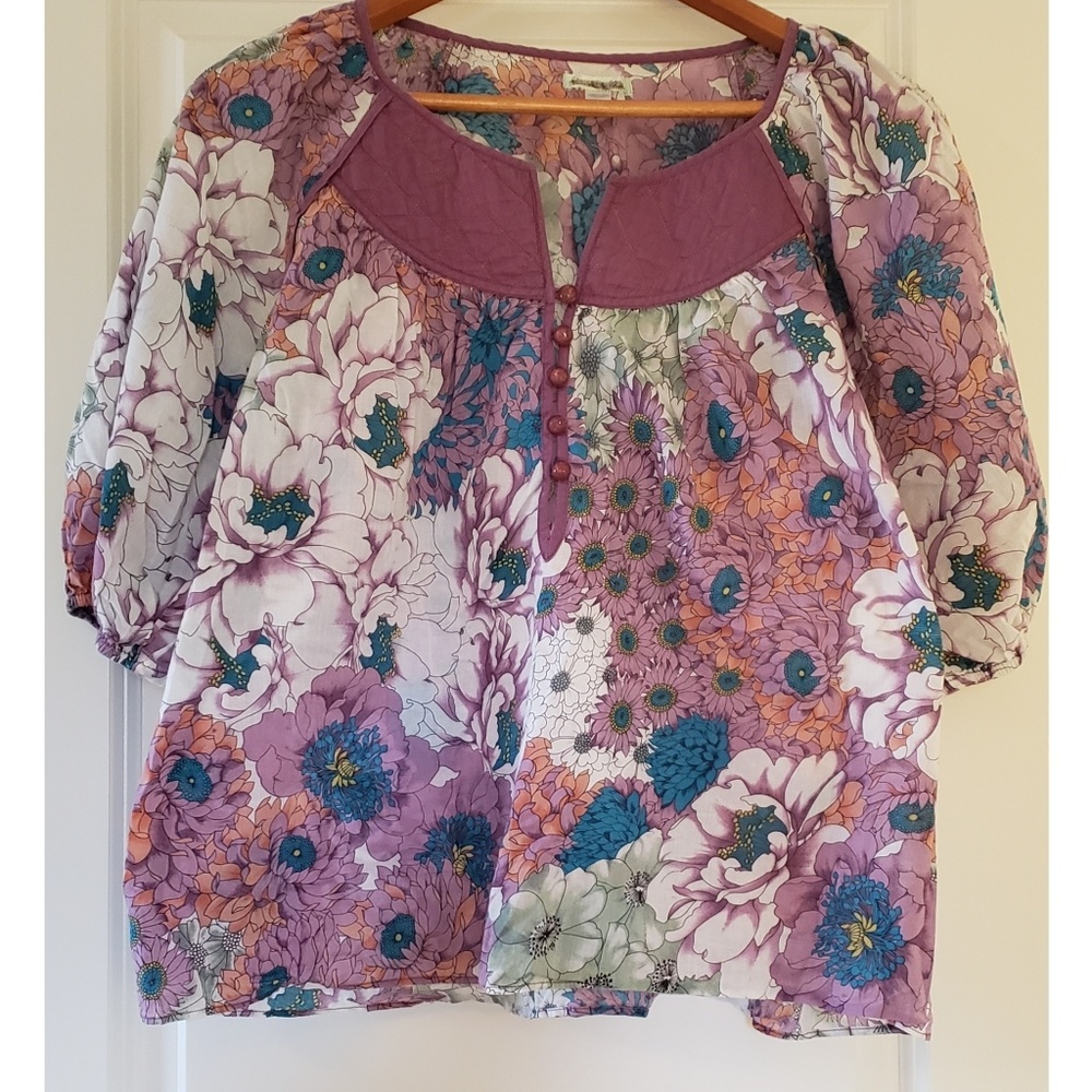 Kimchi Blue peasant blouse